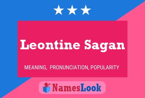 Affiche de nom Leontine Sagan