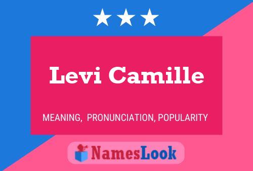 Affiche de nom Levi Camille