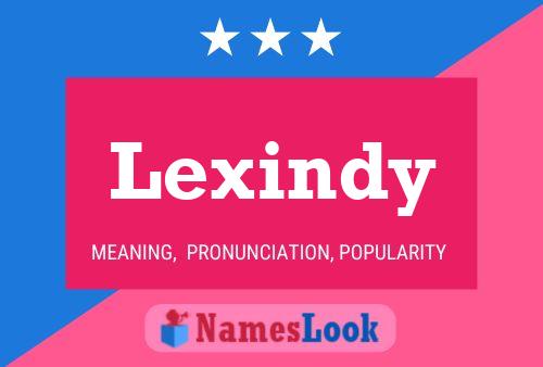 Affiche de nom Lexindy