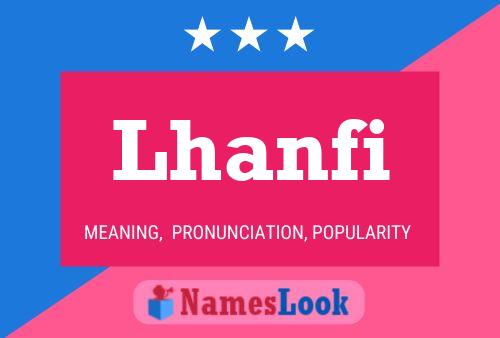 Affiche de nom Lhanfi