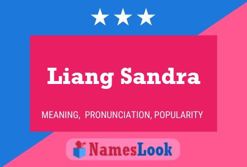 Affiche de nom Liang Sandra