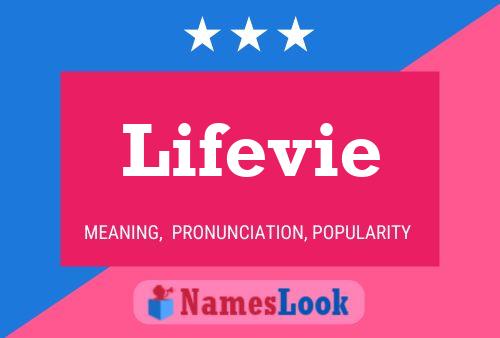 Affiche de nom Lifevie