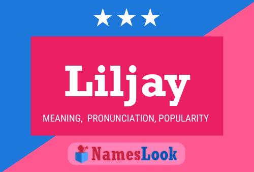 Affiche de nom Liljay