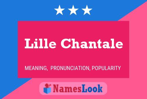 Affiche de nom Lille Chantale