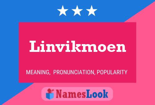 Affiche de nom Linvikmoen