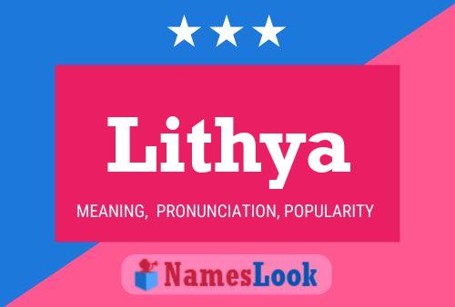 Affiche de nom Lithya