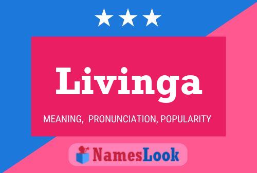 Affiche de nom Livinga