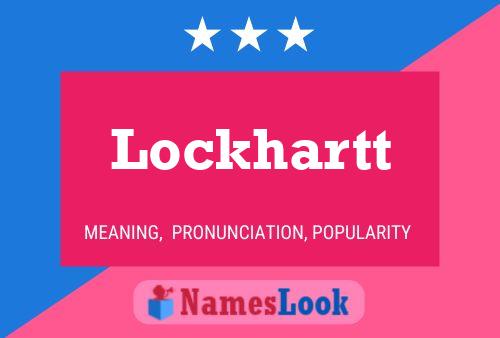 Affiche de nom Lockhartt