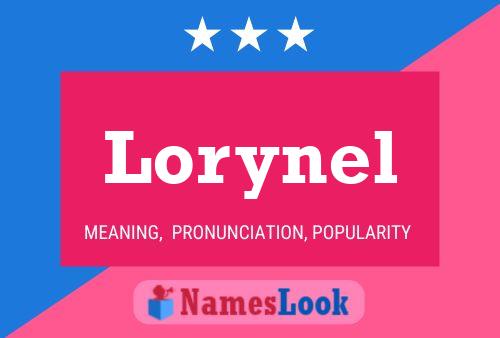 Affiche de nom Lorynel