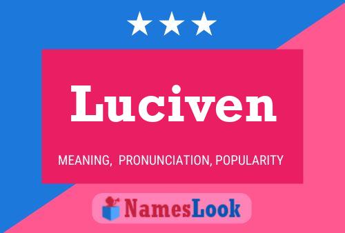 Affiche de nom Luciven