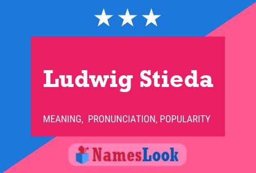 Affiche de nom Ludwig Stieda