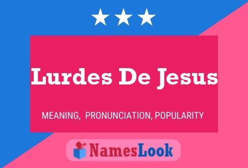 Affiche de nom Lurdes De Jesus