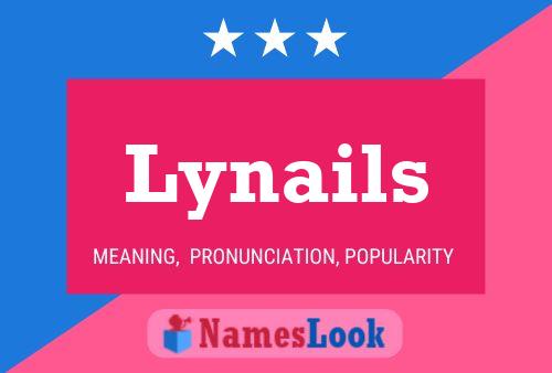 Affiche de nom Lynails