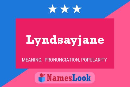 Affiche de nom Lyndsayjane