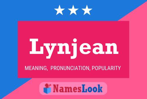 Affiche de nom Lynjean