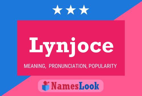 Affiche de nom Lynjoce