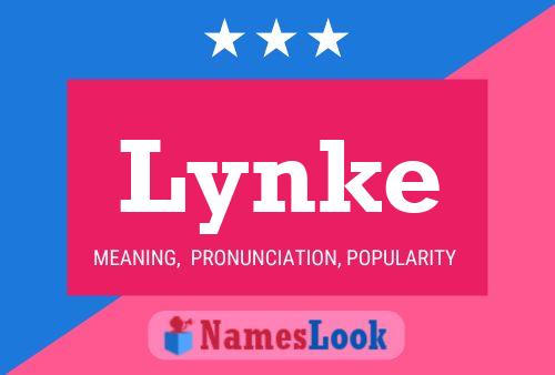 Affiche de nom Lynke