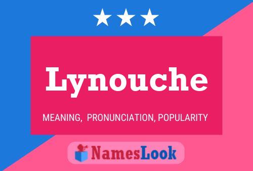 Affiche de nom Lynouche