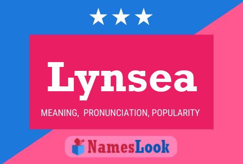 Affiche de nom Lynsea