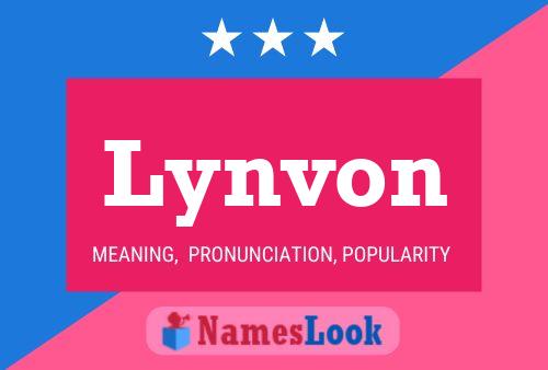 Affiche de nom Lynvon