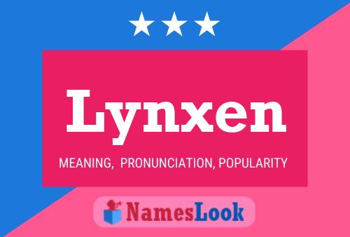 Affiche de nom Lynxen