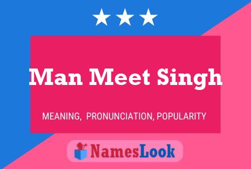 Affiche de nom Man Meet Singh