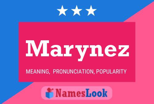 Affiche de nom Marynez