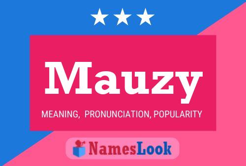 Affiche de nom Mauzy