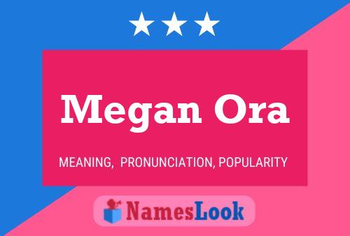 Affiche de nom Megan Ora