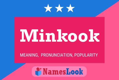 Affiche de nom Minkook