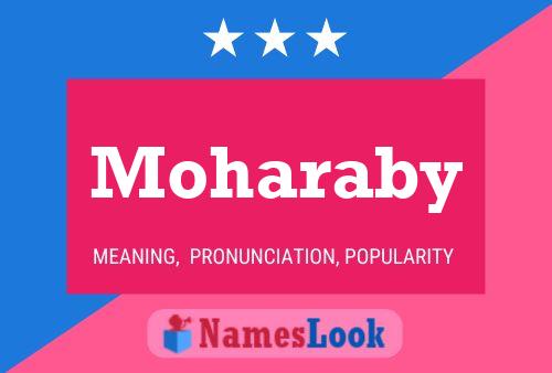 Affiche de nom Moharaby