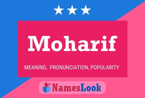 Affiche de nom Moharif