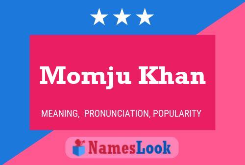 Affiche de nom Momju Khan