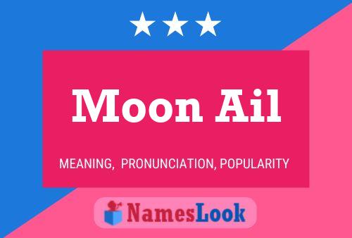 Affiche de nom Moon Ail