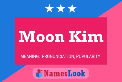 Affiche de nom Moon Kim