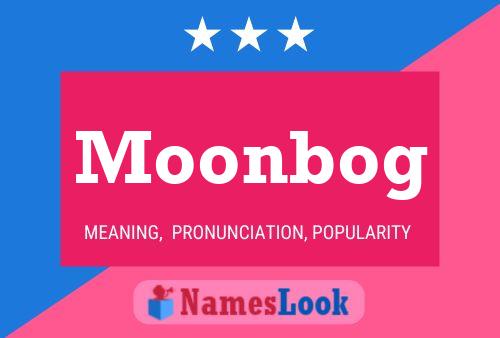 Affiche de nom Moonbog