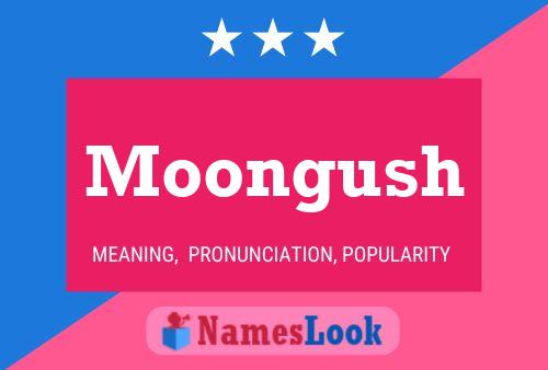 Affiche de nom Moongush