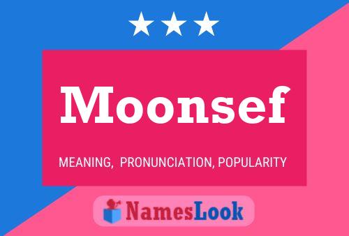 Affiche de nom Moonsef