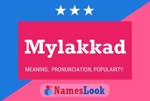 Affiche de nom Mylakkad