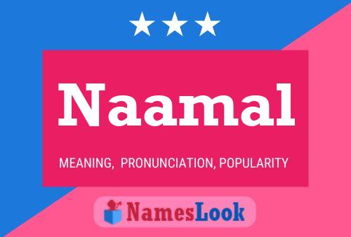 Affiche de nom Naamal