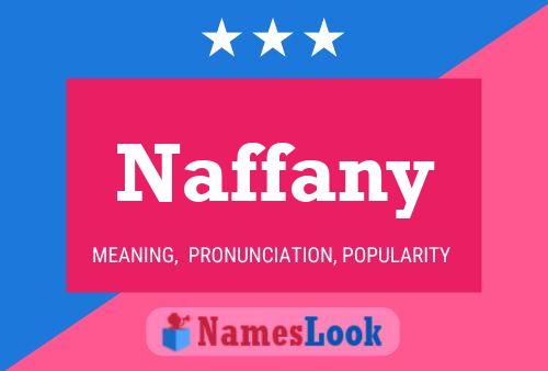 Affiche de nom Naffany