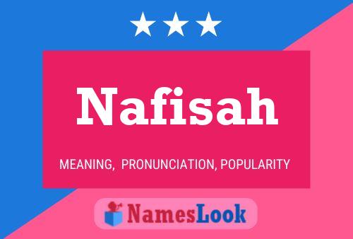 Affiche de nom Nafisah