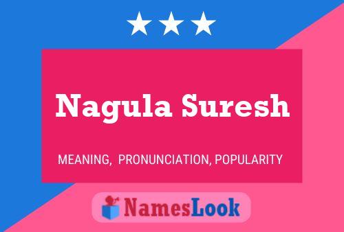 Affiche de nom Nagula Suresh