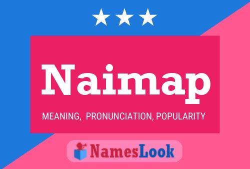 Affiche de nom Naimap