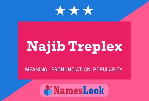 Affiche de nom Najib Treplex