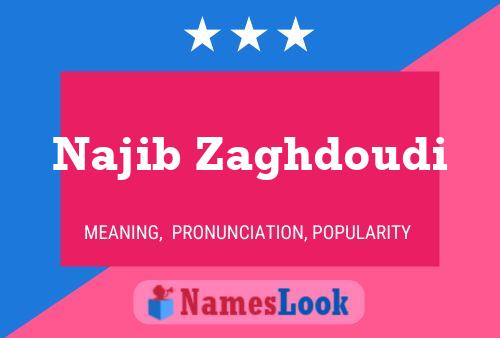 Affiche de nom Najib Zaghdoudi