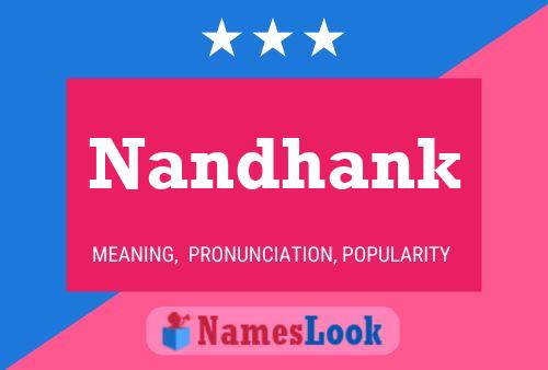 Affiche de nom Nandhank