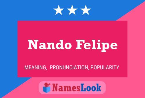 Affiche de nom Nando Felipe