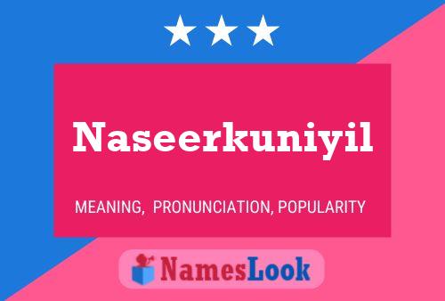 Affiche de nom Naseerkuniyil