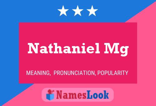 Affiche de nom Nathaniel Mg